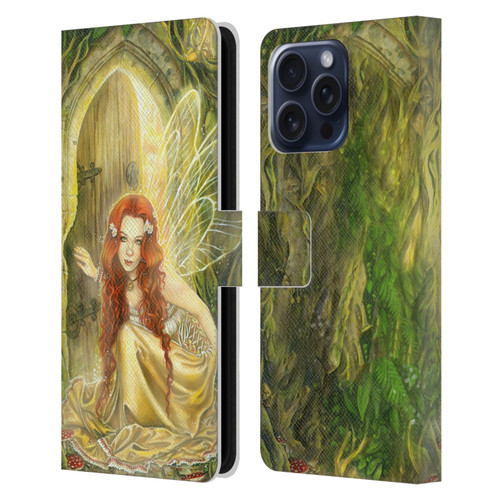 Selina Fenech Fairies Threshold Leather Book Wallet Case Cover For Apple iPhone 16 Pro Max