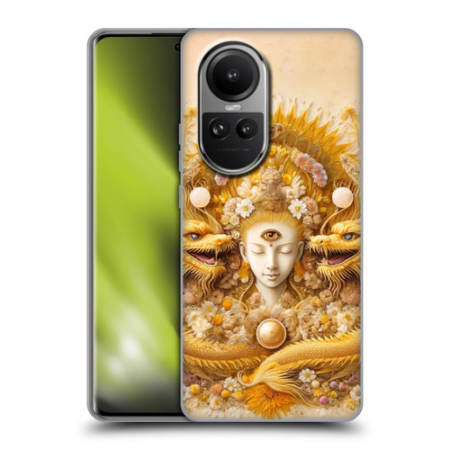 Shambhala Light Visionary Art Celestial Graphics Lucky Dragons Soft Gel Case for OPPO Reno10 5G / Reno10 Pro 5G