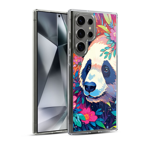 Michael David Ward Animals Panda Soft Gel Case for Samsung Galaxy S24 Ultra 5G & MagSafe