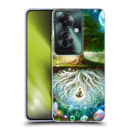 Shambhala Light Visionary Art Celestial Graphics Tree Of Life Soft Gel Case for OPPO Reno11 F 5G / F25 Pro 5G