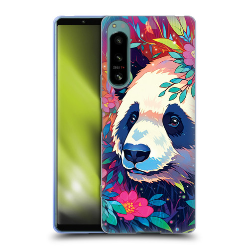 Michael David Ward Animals Panda Soft Gel Case for Sony Xperia 5 IV