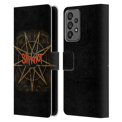 Slipknot Key Art Crest Leather Book Wallet Case Cover For Samsung Galaxy A73 5G (2022)