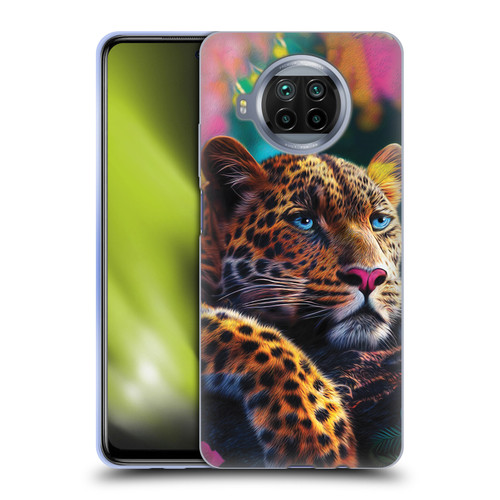Michael David Ward Animals Reclining Leopard Soft Gel Case for Xiaomi Mi 10T Lite 5G