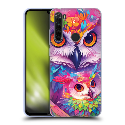 Michael David Ward Animals Owl Love You Forever Soft Gel Case for Xiaomi Redmi Note 8T