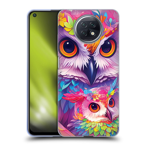 Michael David Ward Animals Owl Love You Forever Soft Gel Case for Xiaomi Redmi Note 9T 5G