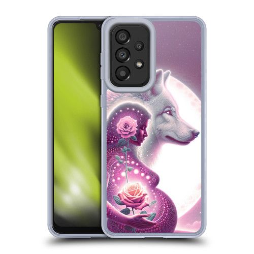 Shambhala Light Visionary Art Celestial Graphics Maternal Love Soft Gel Case for Samsung Galaxy A33 5G (2022)