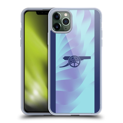 Arsenal FC 2024/25 Kit Third Soft Gel Case for Apple iPhone 11 Pro Max & MagSafe
