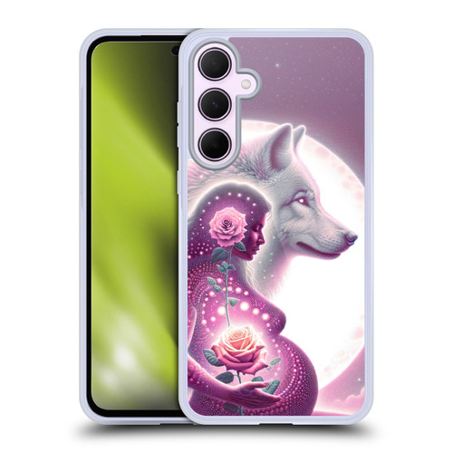 Shambhala Light Visionary Art Celestial Graphics Maternal Love Soft Gel Case for Samsung Galaxy A35 5G