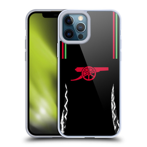 Arsenal FC 2024/25 Kit Away Soft Gel Case for Apple iPhone 12 Pro Max