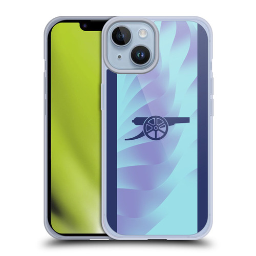 Arsenal FC 2024/25 Kit Third Soft Gel Case for Apple iPhone 14