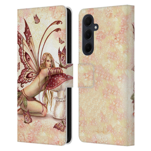 Selina Fenech Fairies Small Things Leather Book Wallet Case Cover For Samsung Galaxy A35 5G