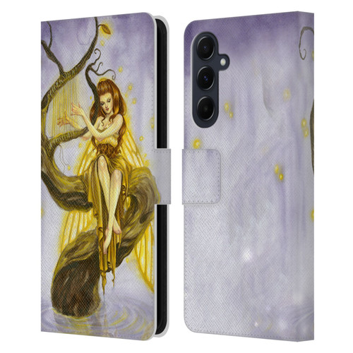 Selina Fenech Fairies Firefly Song Leather Book Wallet Case Cover For Samsung Galaxy A55 5G