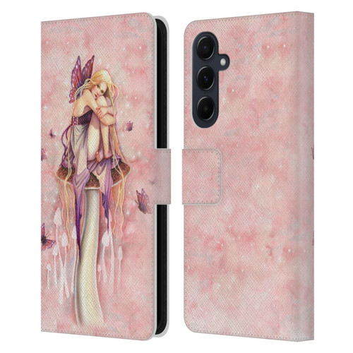 Selina Fenech Fairies Littlest Leather Book Wallet Case Cover For Samsung Galaxy A55 5G