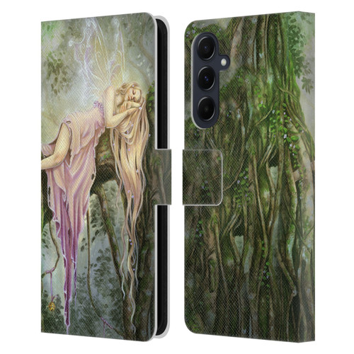 Selina Fenech Fairies Rockabye Leather Book Wallet Case Cover For Samsung Galaxy A55 5G