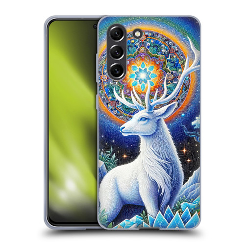 Shambhala Light Visionary Art Celestial Graphics Scared Spirit Soft Gel Case for Samsung Galaxy S21 FE 5G