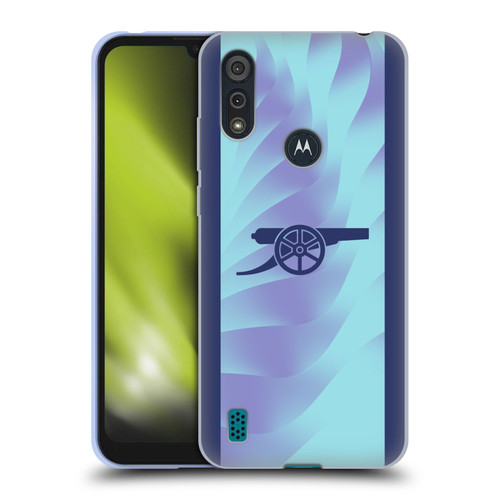 Arsenal FC 2024/25 Kit Third Soft Gel Case for Motorola Moto E6s (2020)