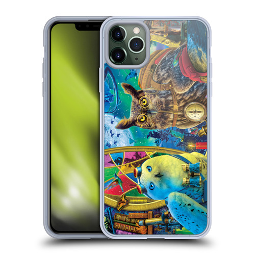 Michael David Ward Fantasy & Whimsical Explorers Soft Gel Case for Apple iPhone 11 Pro Max