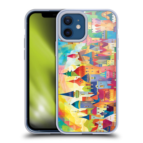 Michael David Ward Fantasy & Whimsical Fairy Tale Castles Soft Gel Case for Apple iPhone 12 / iPhone 12 Pro