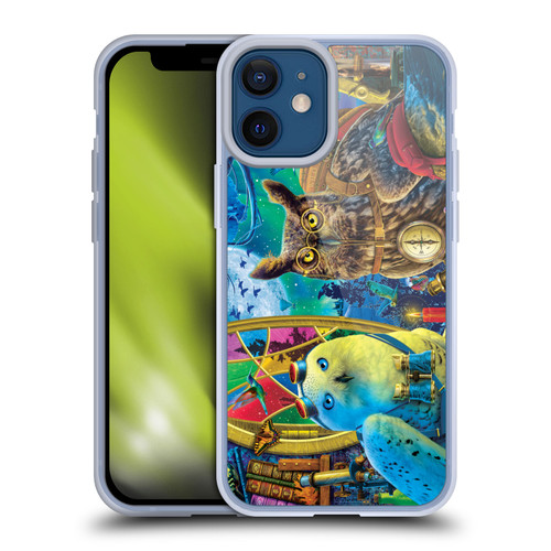 Michael David Ward Fantasy & Whimsical Explorers Soft Gel Case for Apple iPhone 12 Mini