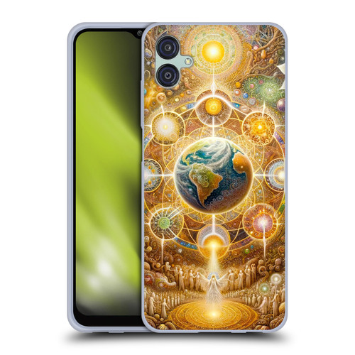 Shambhala Light Visionary Art Celestial Graphics The 9 Realms Soft Gel Case for Samsung Galaxy M04 5G / A04e