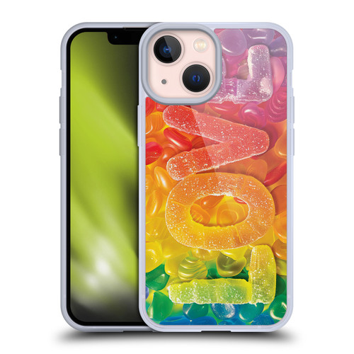 Michael David Ward Fantasy & Whimsical Love Is Sweet Soft Gel Case for Apple iPhone 13 Mini