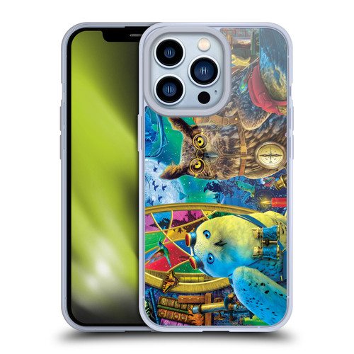 Michael David Ward Fantasy & Whimsical Explorers Soft Gel Case for Apple iPhone 13 Pro