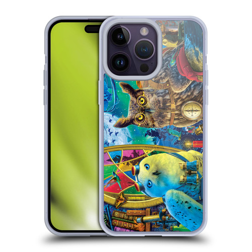Michael David Ward Fantasy & Whimsical Explorers Soft Gel Case for Apple iPhone 14 Pro Max