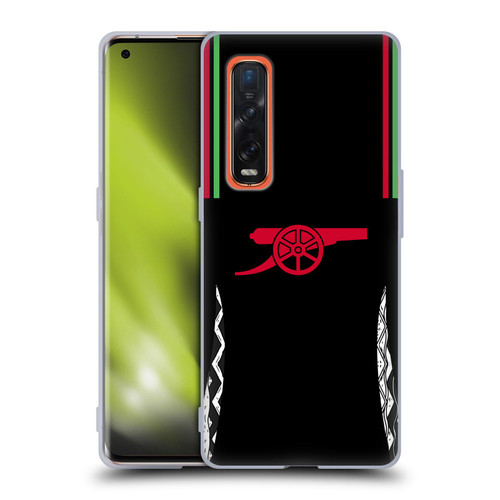 Arsenal FC 2024/25 Kit Away Soft Gel Case for OPPO Find X2 Pro 5G