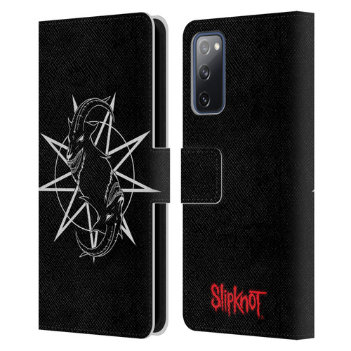 Slipknot Key Art Goat Logo Leather Book Wallet Case Cover For Samsung Galaxy S20 FE / 5G