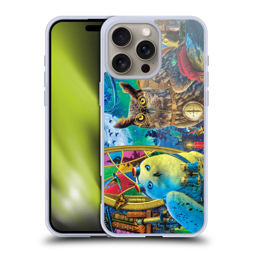 Michael David Ward Fantasy & Whimsical Explorers Soft Gel Case for Apple iPhone 16 Pro Max