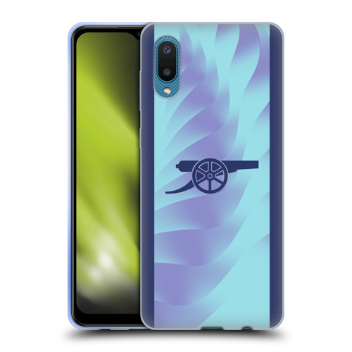 Arsenal FC 2024/25 Kit Third Soft Gel Case for Samsung Galaxy A02/M02 (2021)