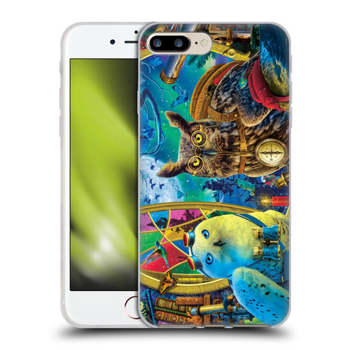 Michael David Ward Fantasy & Whimsical Explorers Soft Gel Case for Apple iPhone 7 Plus / iPhone 8 Plus