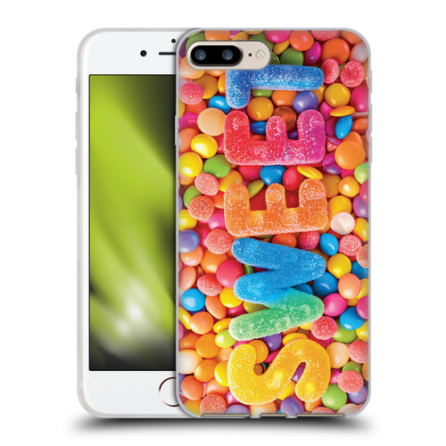 Michael David Ward Fantasy & Whimsical Toy Robots Soft Gel Case for Apple iPhone 7 Plus / iPhone 8 Plus