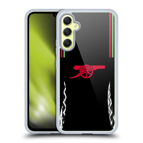 Arsenal FC 2024/25 Kit Away Soft Gel Case for Samsung Galaxy A34 5G
