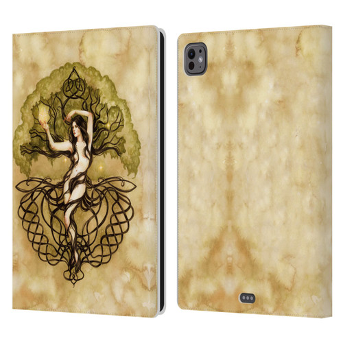 Selina Fenech Fantasy Earth Life Magic Leather Book Wallet Case Cover For Apple iPad Pro 11 M4 2024