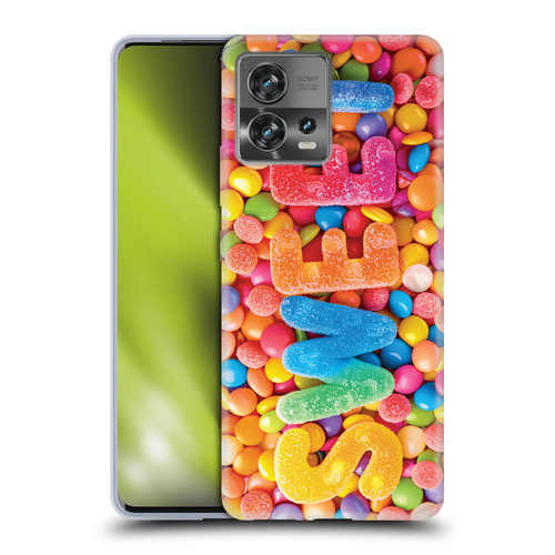 Michael David Ward Fantasy & Whimsical Candies Soft Gel Case for Motorola Moto Edge 30 Fusion