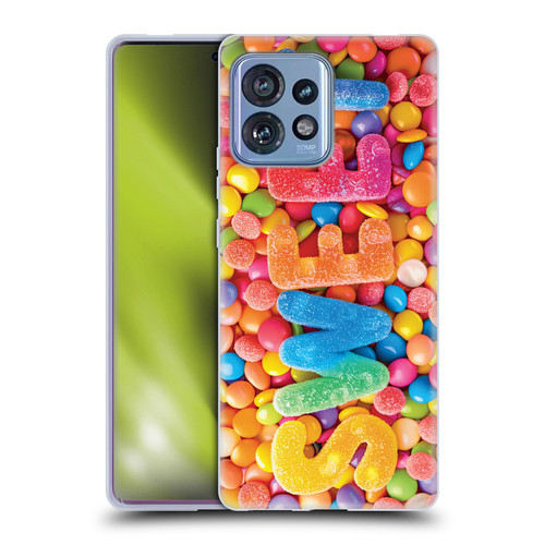 Michael David Ward Fantasy & Whimsical Candies Soft Gel Case for Motorola Moto Edge 40 Pro