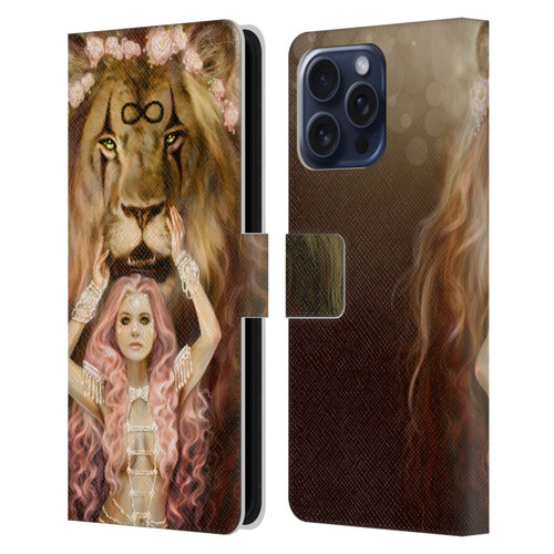 Selina Fenech Fantasy Strength Leather Book Wallet Case Cover For Apple iPhone 16 Pro Max