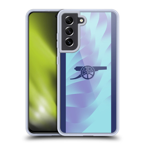 Arsenal FC 2024/25 Kit Third Soft Gel Case for Samsung Galaxy S21 FE 5G