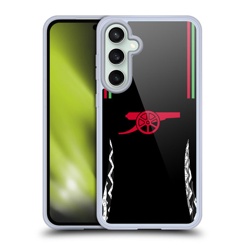 Arsenal FC 2024/25 Kit Away Soft Gel Case for Samsung Galaxy S23 FE 5G