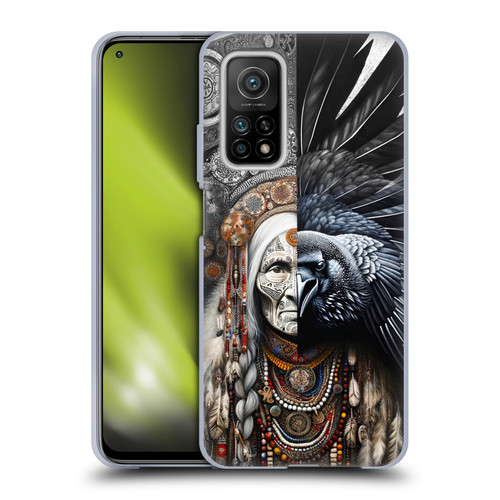 Shambhala Light Visionary Art Celestial Graphics Ravens-Face Soft Gel Case for Xiaomi Mi 10T 5G