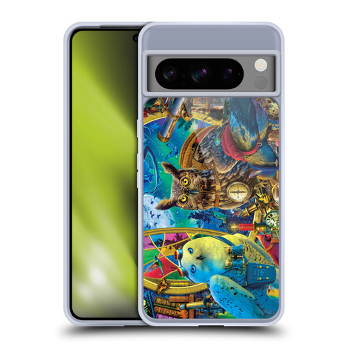 Michael David Ward Fantasy & Whimsical Explorers Soft Gel Case for Google Pixel 8 Pro