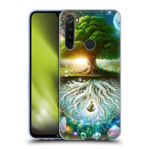 Shambhala Light Visionary Art Celestial Graphics Tree Of Life Soft Gel Case for Xiaomi Redmi Note 8T