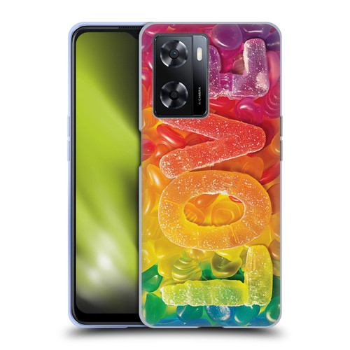 Michael David Ward Fantasy & Whimsical Love Is Sweet Soft Gel Case for OPPO A57s