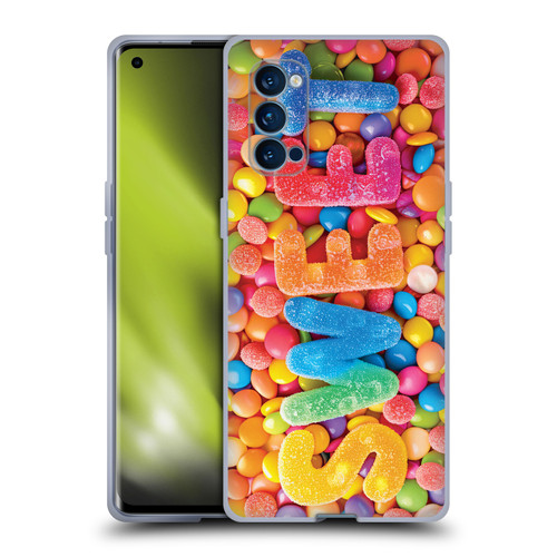 Michael David Ward Fantasy & Whimsical Candies Soft Gel Case for OPPO Reno 4 Pro 5G