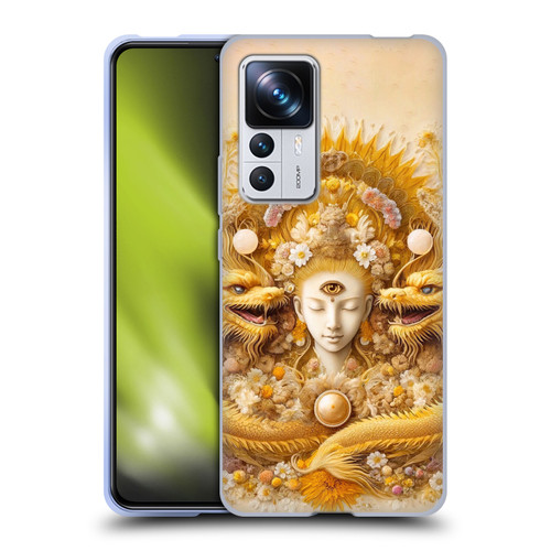Shambhala Light Visionary Art Celestial Graphics Lucky Dragons Soft Gel Case for Xiaomi 12T Pro