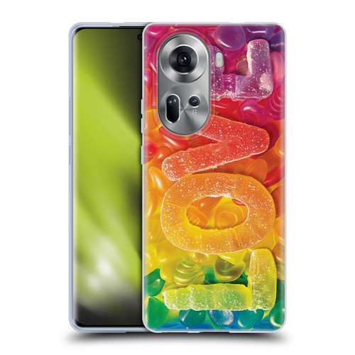 Michael David Ward Fantasy & Whimsical Love Is Sweet Soft Gel Case for OPPO Reno11