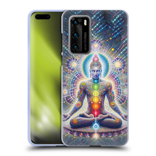 Shambhala Light Visionary Art Ethereal Graphics Chakras Soft Gel Case for Huawei P40 5G