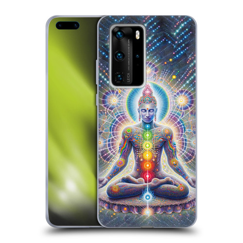 Shambhala Light Visionary Art Ethereal Graphics Chakras Soft Gel Case for Huawei P40 Pro / P40 Pro Plus 5G