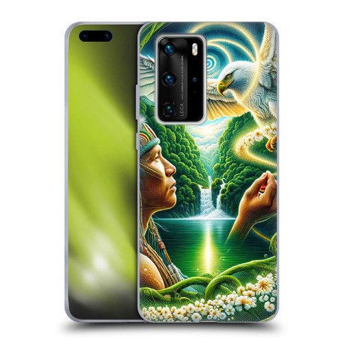 Shambhala Light Visionary Art Ethereal Graphics Daisy Soft Gel Case for Huawei P40 Pro / P40 Pro Plus 5G